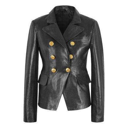 Women's Leather Blazers