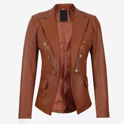 Women's Leather Blazers