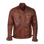 Men's Leather Fashion Jacket