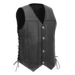 Men's Leather Vest