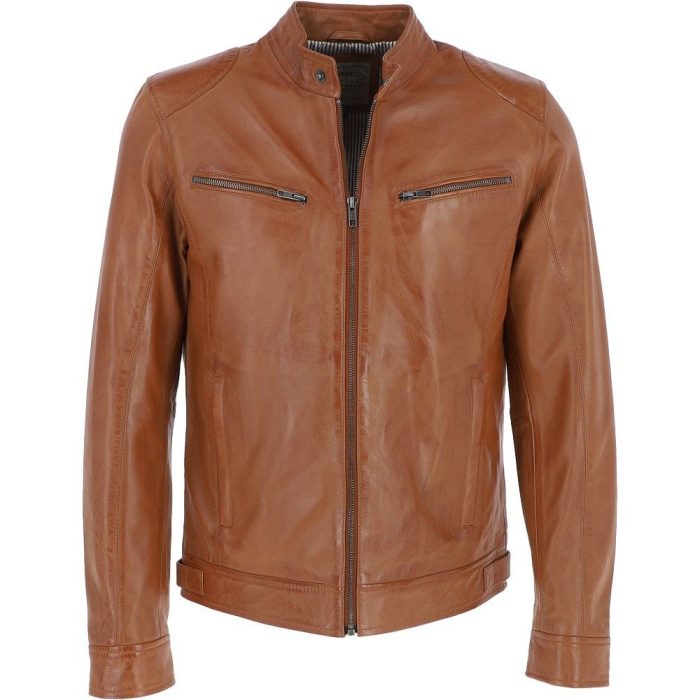 Men's Leather Fashion Jacket