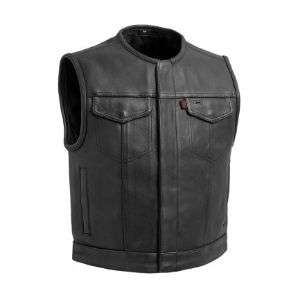 Men's Leather Vest