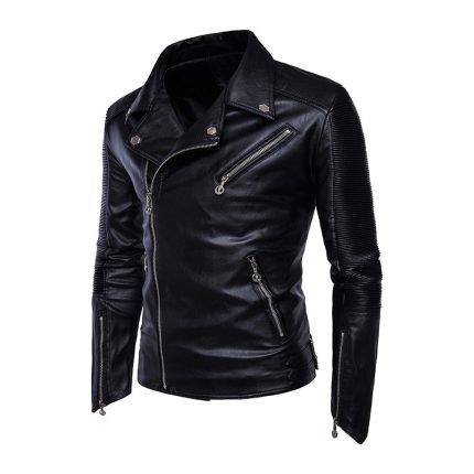 Men's Leather Fashion Jacket