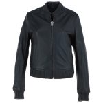 Women’s Leather Bomber Jacket