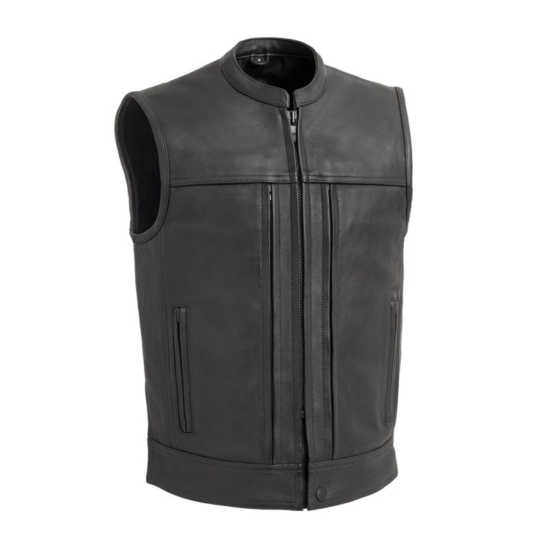 Men's Leather Vest